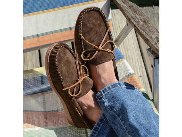 Minnetonka fleece lined moccasins shop