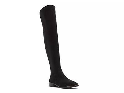 Aldo long clearance black boots