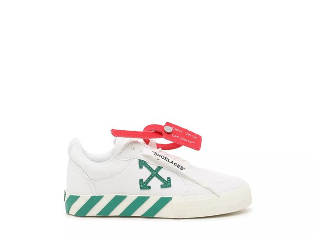 Off-White c/o Virgil Abloh Vulcanized Canvas Sneakers in Natural