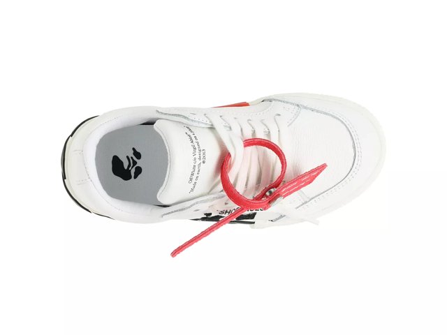 Off-White Vulcanized Lace-Up Sneaker - Kids' - Free Shipping Off-White Vulcanized Lace-Up Sneaker - Kids' - Free Shipping
