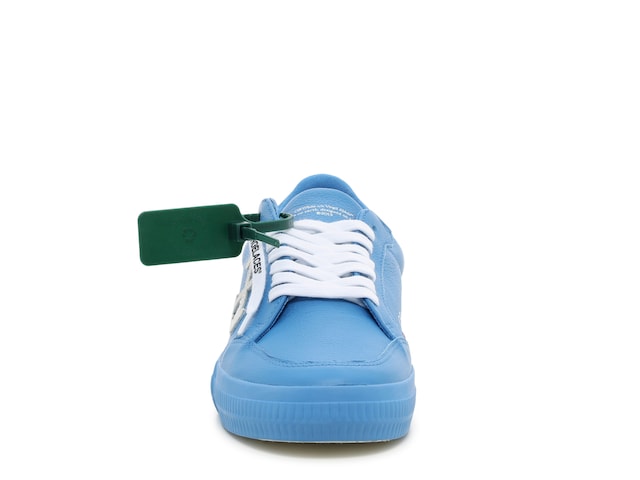 Off-White Low Vulcanized Full Leather Sneaker | Men's | Blue/White | Size EU 41 / US 8 | Sneakers