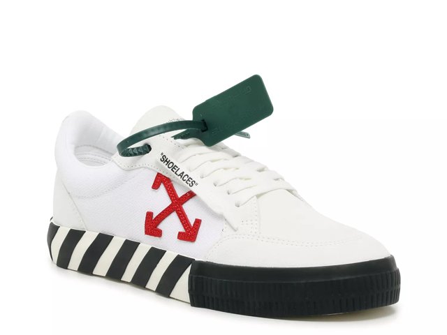 Off White Low Vulcanized Sneaker Men s