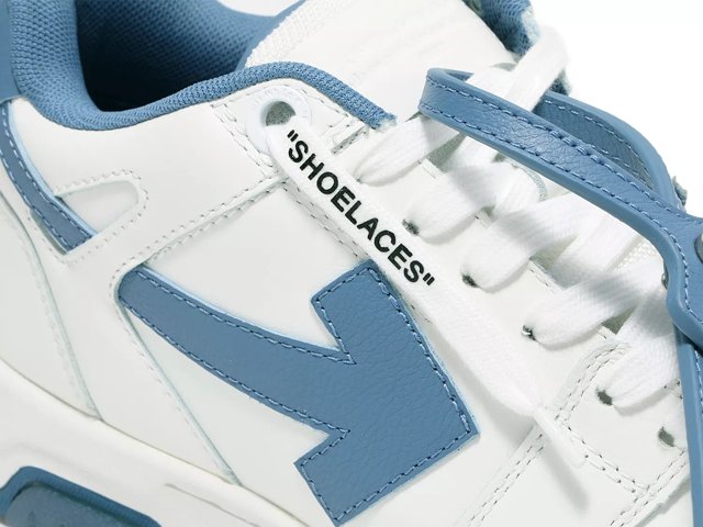 Off-White Blue & White Out of Office Sneakers