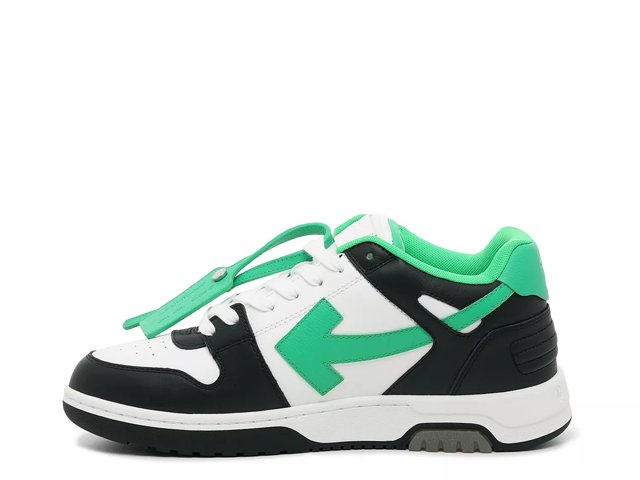 Off-White Out of Office 'For Walking' Sneakers - Male - Rubber/Fabric - 39 - Black