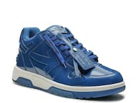 OFF-WHITE: Out Of Office sneakers in leather - Blue