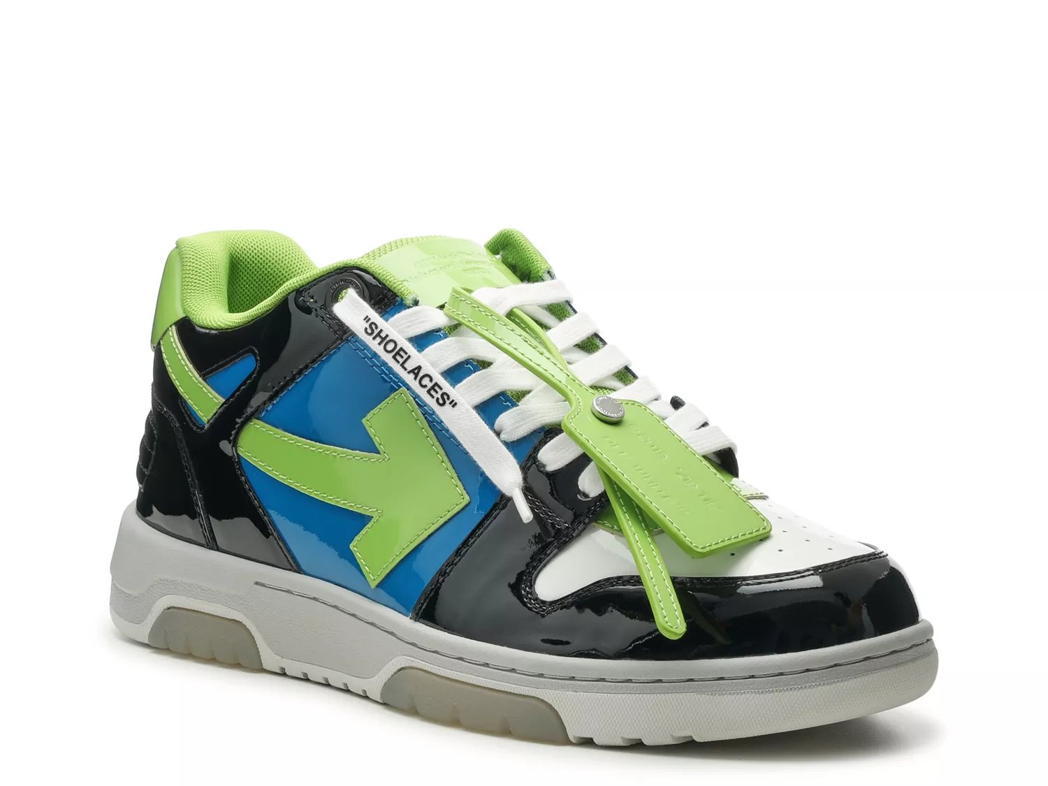 Off-White - Men - Out of Office Leather Sneakers Black - EU 39