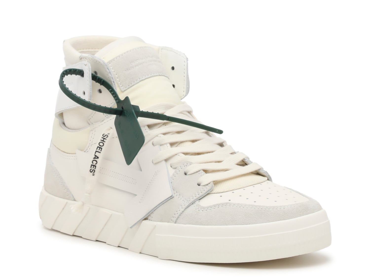 Off-White High-Top Vulcanized Sneaker - Men's - Free Shipping | DSW