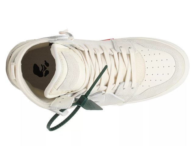 トップス off-white Off-White High-Top Vulcanized Sneaker - Men's - Free