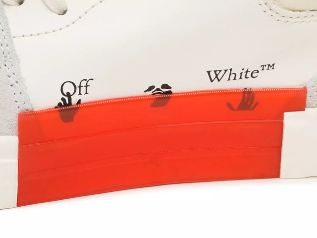 Off White High Top Vulcanized Sneaker Men s Free Shipping DSW