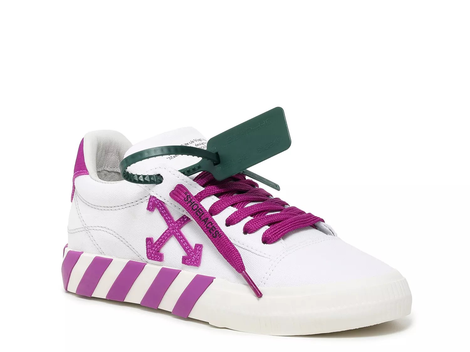 Off white shop purple shoes