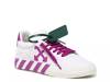 Off-White c/o Virgil Abloh White And Purple Vulcanized Low-top Sneakers