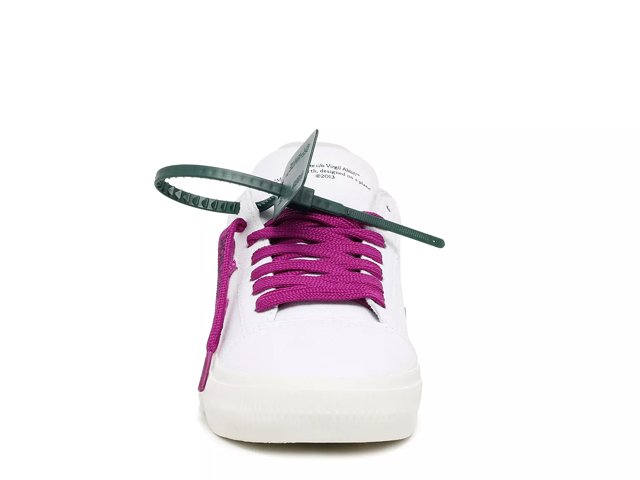 White sneakers with pink shop