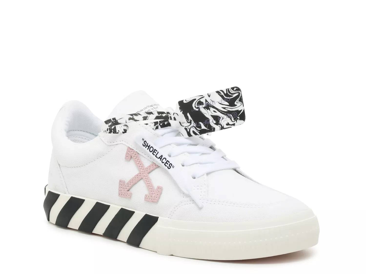 Off-White Low Vulcanized Canvas Sneaker - Women's - Free Shipping | DSW