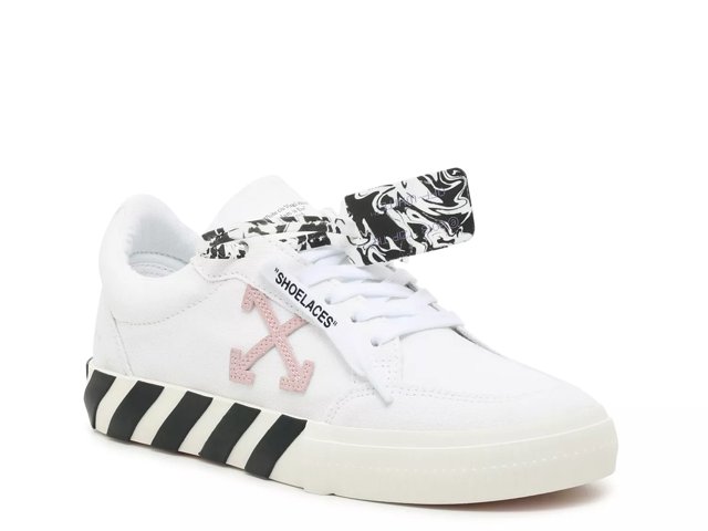 Off-White Low Vulcanized Canvas Sneaker - Women's