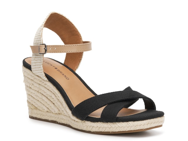 Lucky Brand Maylee Espadrille Wedge Sandal - Free Shipping | DSW