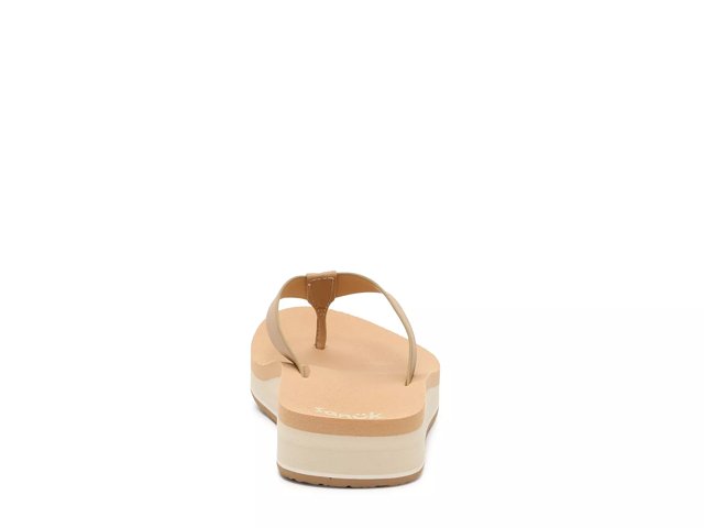 Sanuk Highland Wedge Flip Flop Free Shipping DSW