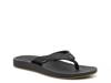 Sanuk black yoga on sale mat flip flops