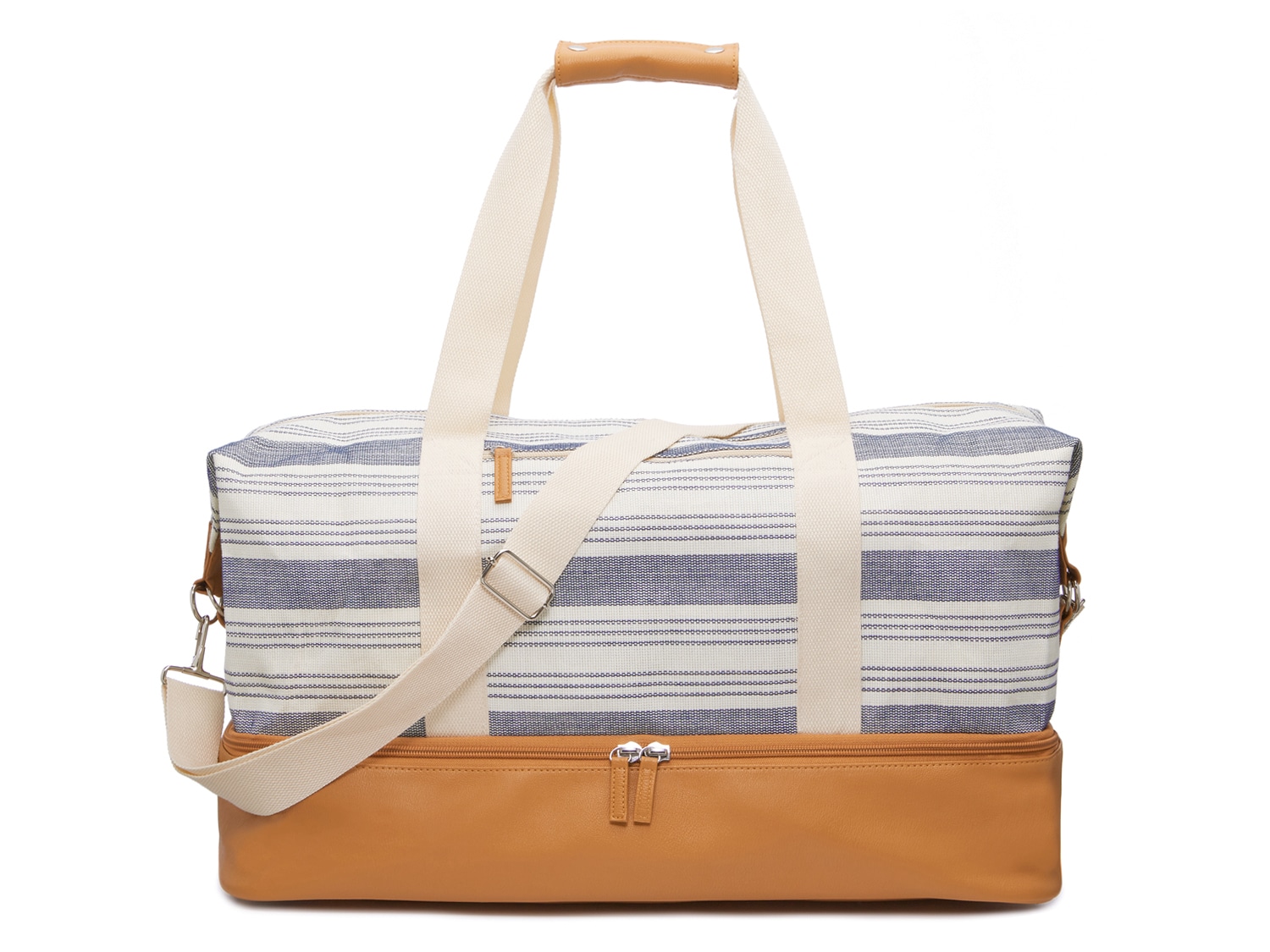DSW Exclusive Free Striped Weekender - Free Shipping