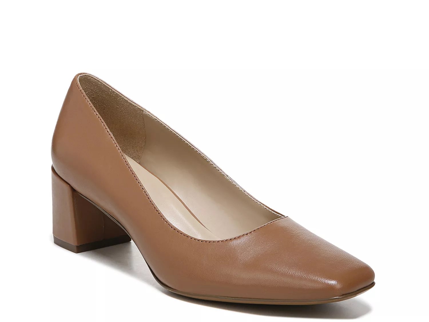 Naturalizer Women's Karina Narrow/Medium/Wide Block Heel Pump