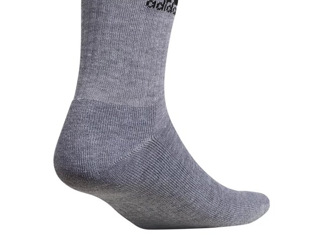 adidas Athletic Cushioned Men's Crew Socks - 6 Pack