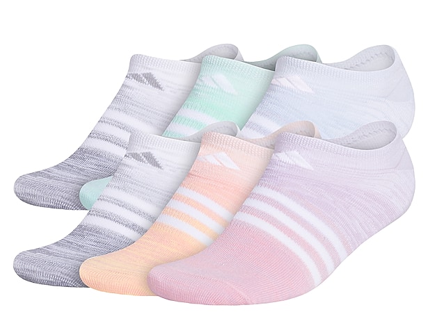Mix No. 6 Athletic Women's No Show Socks - 6 Pack - Free Shipping