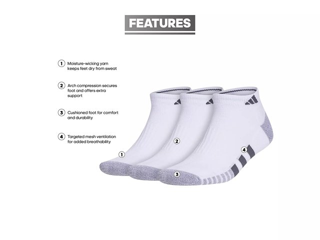 Adidas men's best sale superlite climalite socks
