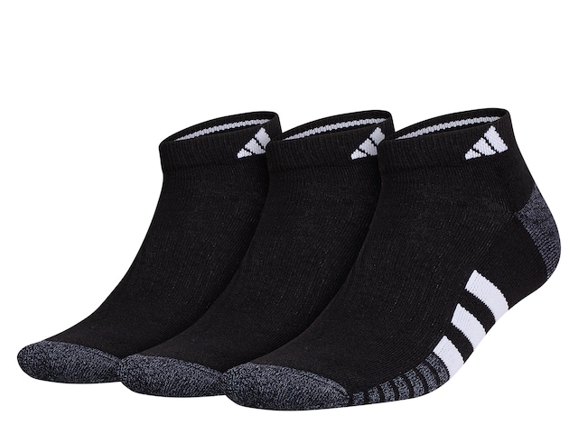 adidas Cushioned 3.0 Men's No Show Socks - 3 Pack - Free Shipping | DSW