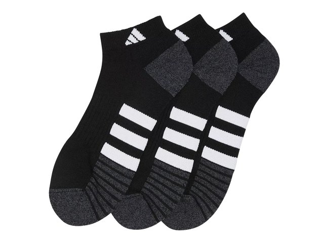 Adidas black no show socks discount