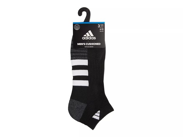 adidas Performance Cushioned Crew 3-Pack Socks White