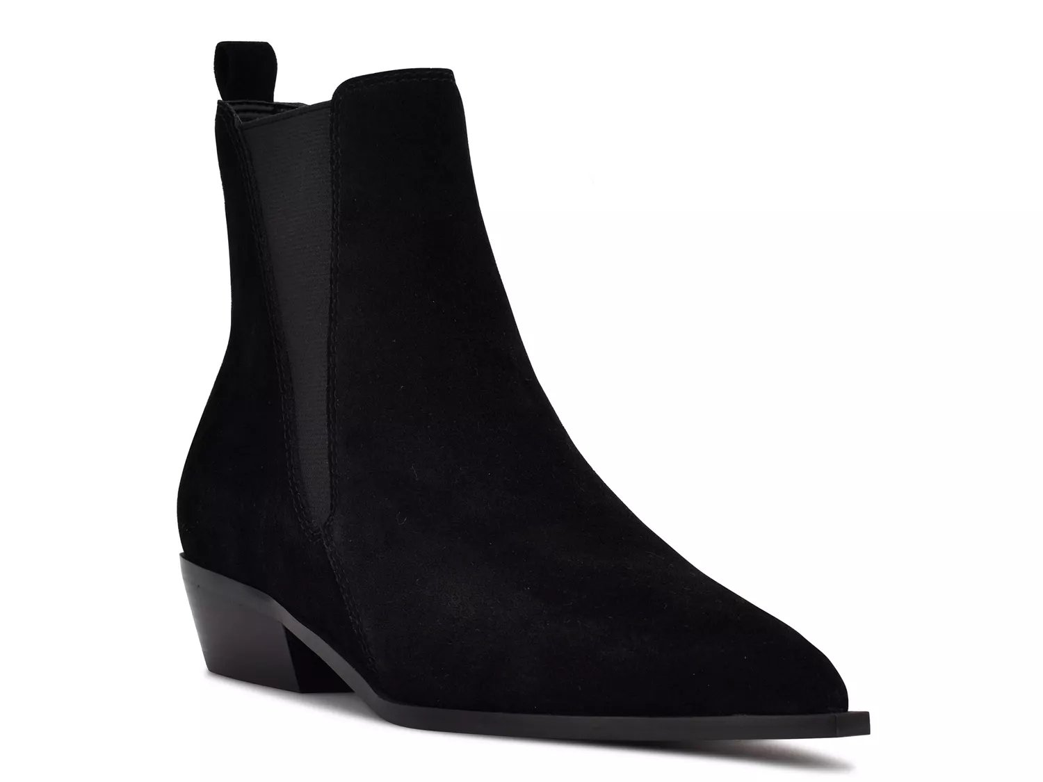 Front pointy toe booties nine clearance west