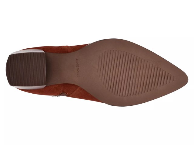 nine west birds bootie