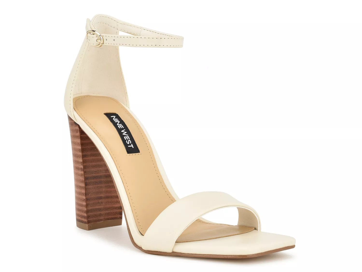 Nine west white on sale sandals