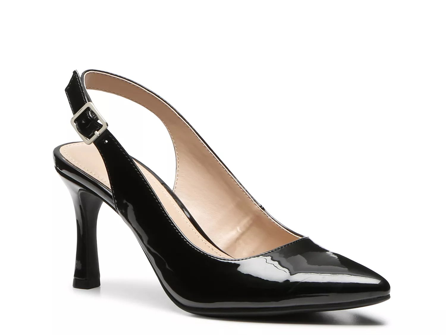 Dsw black slingback pumps online