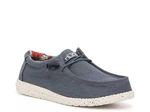 HEYDUDE™ Wally Grip Craft Leather Shoe - Men's Shoes in Grey