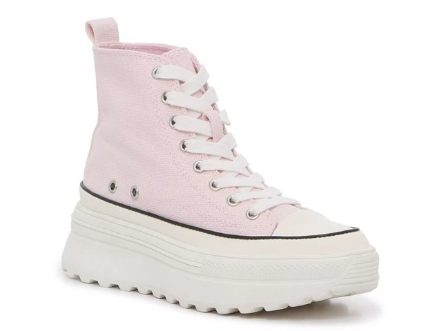 Madden Girl Mollie Lug High-Top Sneaker - Free Shipping | DSW