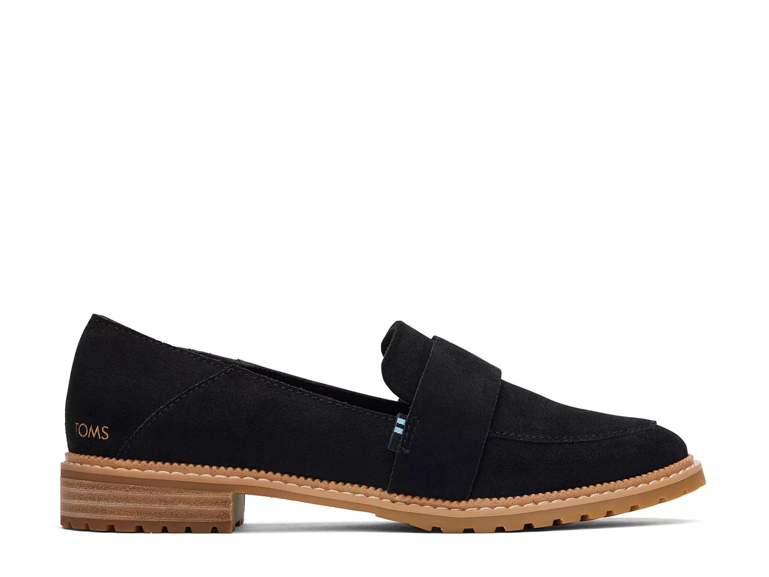 toms leather loafers