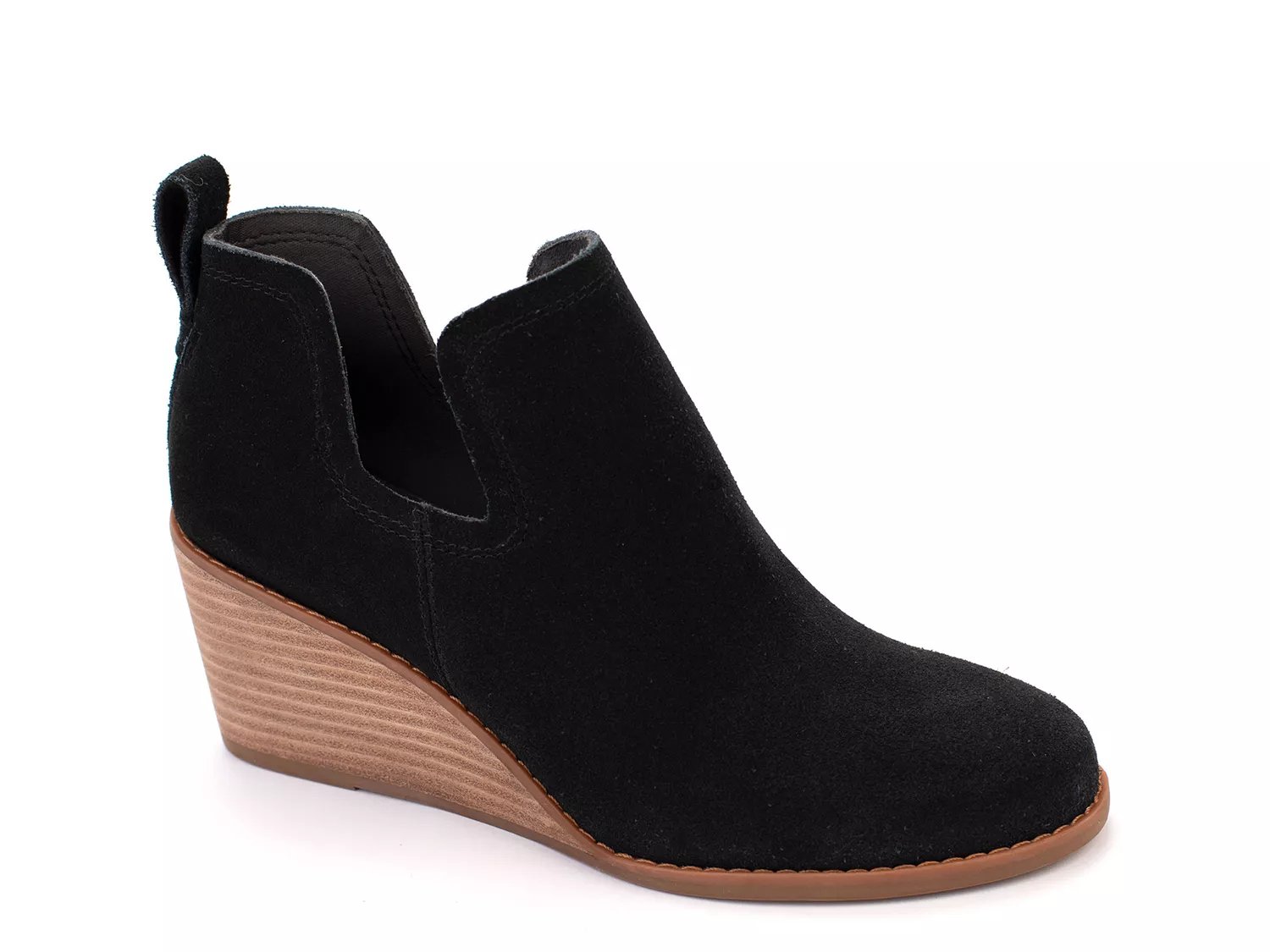 Lucky brand deals yenata wedge bootie