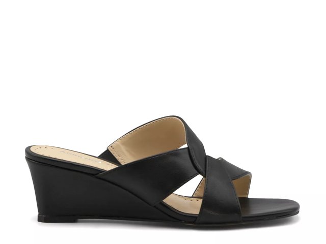 Adrienne Vittadini Aiden Wedge Sandal - Free Shipping | DSW