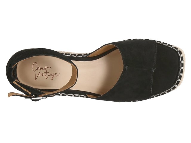 Crown vintage wedge sandal top