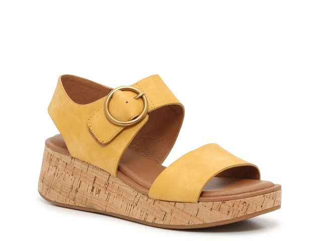 Dsw yellow sandals discount