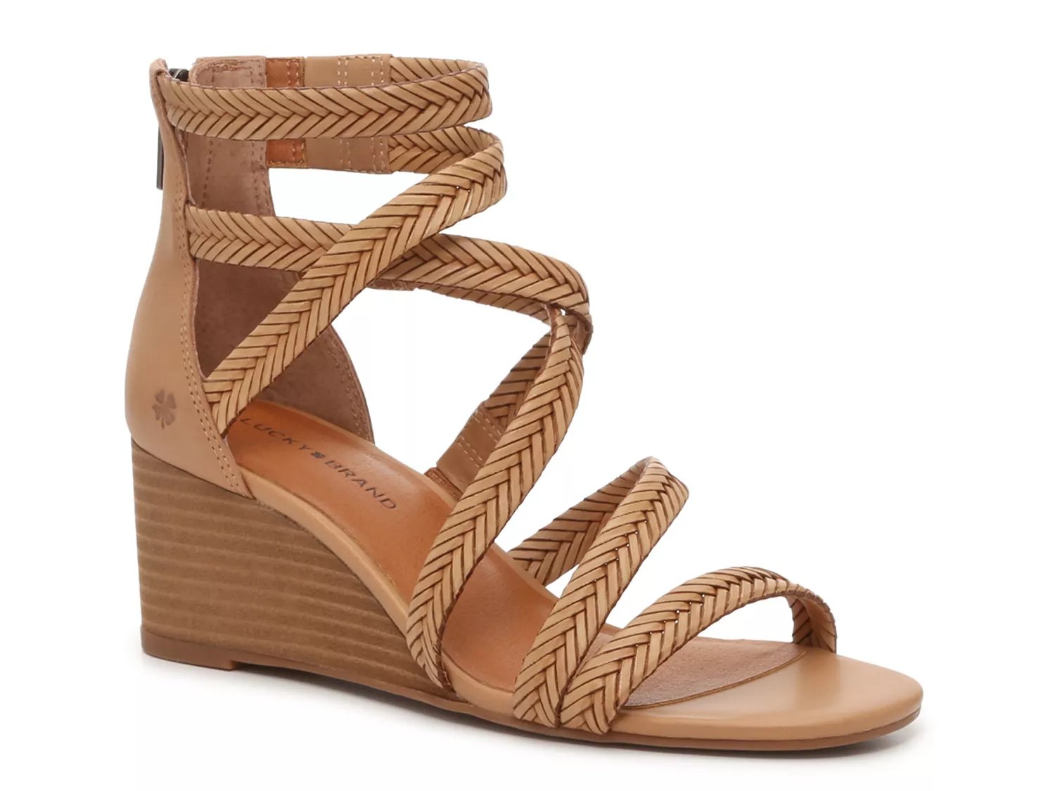 Lucky Brand Jifinya Wedge Sandal - Free Shipping | DSW