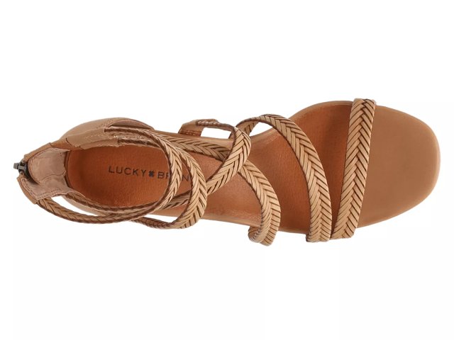 Lucky brand kaydyn wedge sandal sale