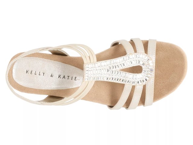 Kelly & katie plushin wedge sandal shop
