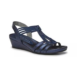 Navy blue sandals online dsw