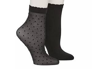 Women's Sock style name Run Targeted Cush Ankle in color Black