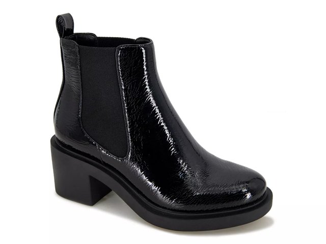 Dsw black patent leather boots on sale