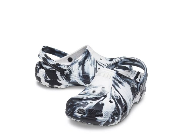 Black and white crocs new arrivals