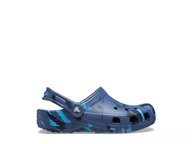 Crocs Classic Marbled Clog - Kids' - Free Shipping | DSW