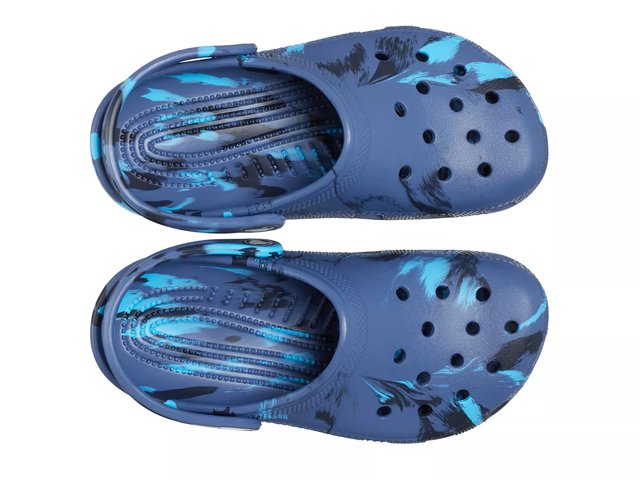 Crocs Classic Marbled Clog - Kids' - Free Shipping | DSW