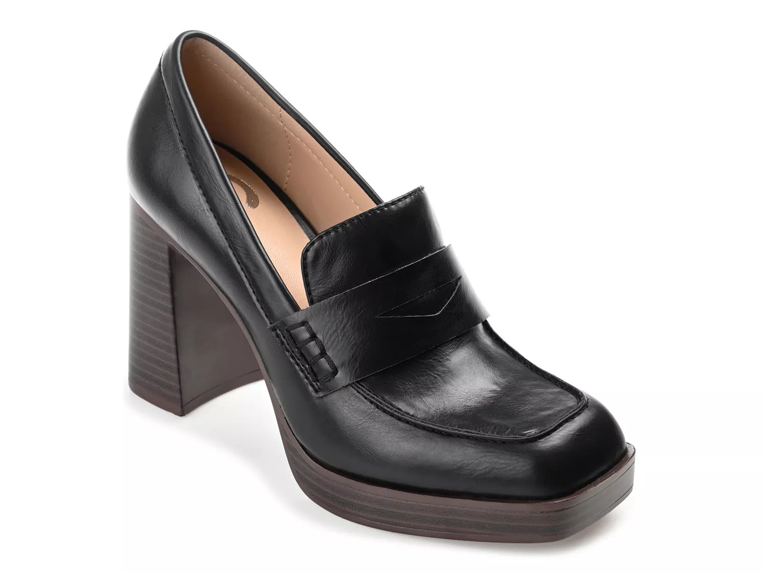 Journee Collection Ezzey Platform Pump Free Shipping DSW